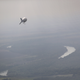 A U.S. Customs and Border Protection tethered aerostat surveillance balloon flies near the U.S.-Mexico border on November 7, 2018 near Mission, Texas.